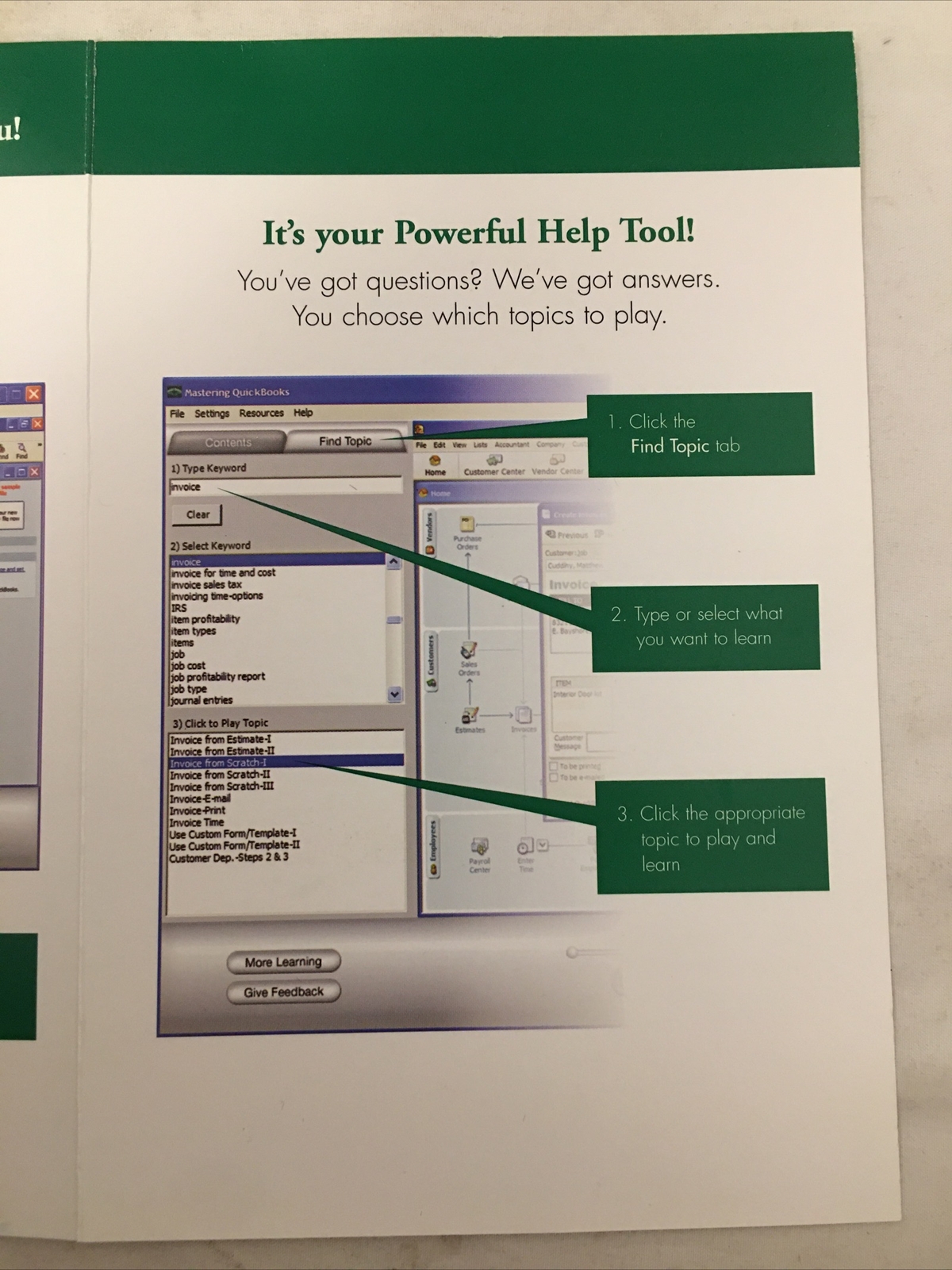 Mastering QuickBooks For Construction 3 CD’s/DVD