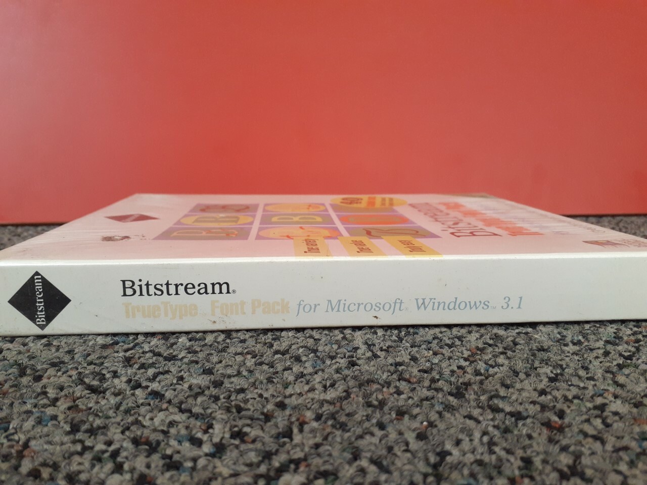 Vintage 1992 Windows Bitstream True Type Font Pack for 3.1 Software | NOS Sealed