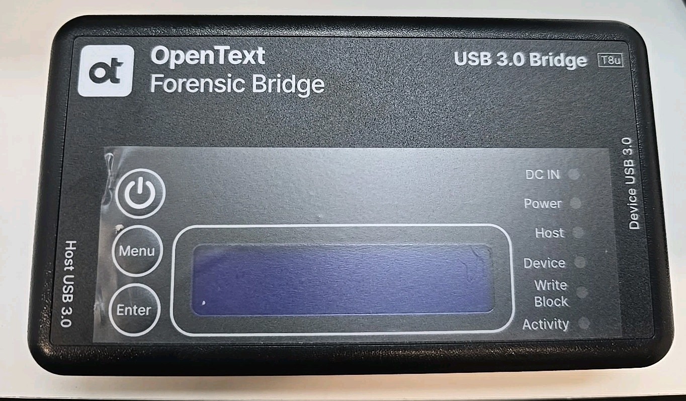 Tableau OpenText TK8u USB Forensics Bridge Kit New