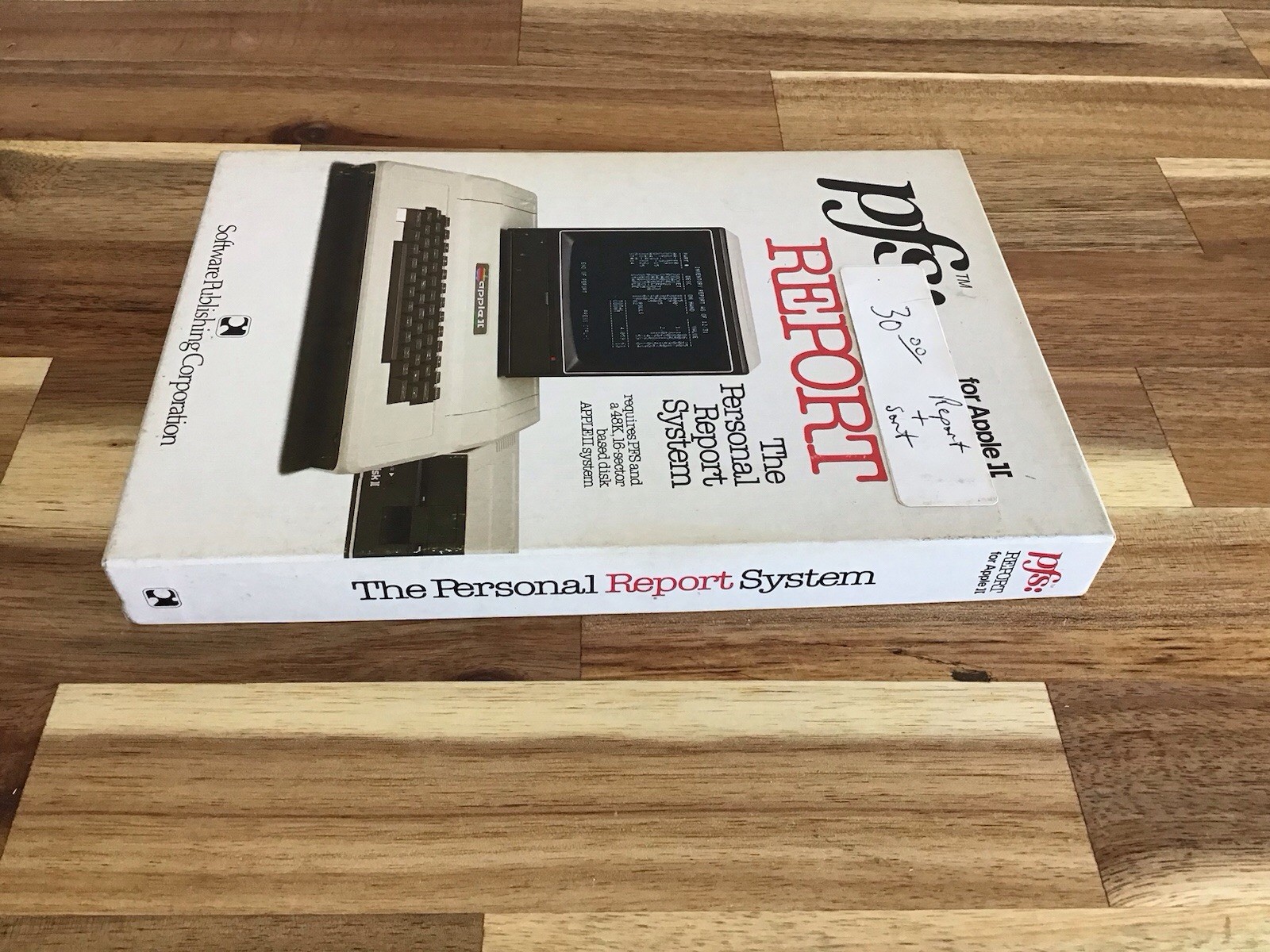 Vintage Apple II PFS Report System Software