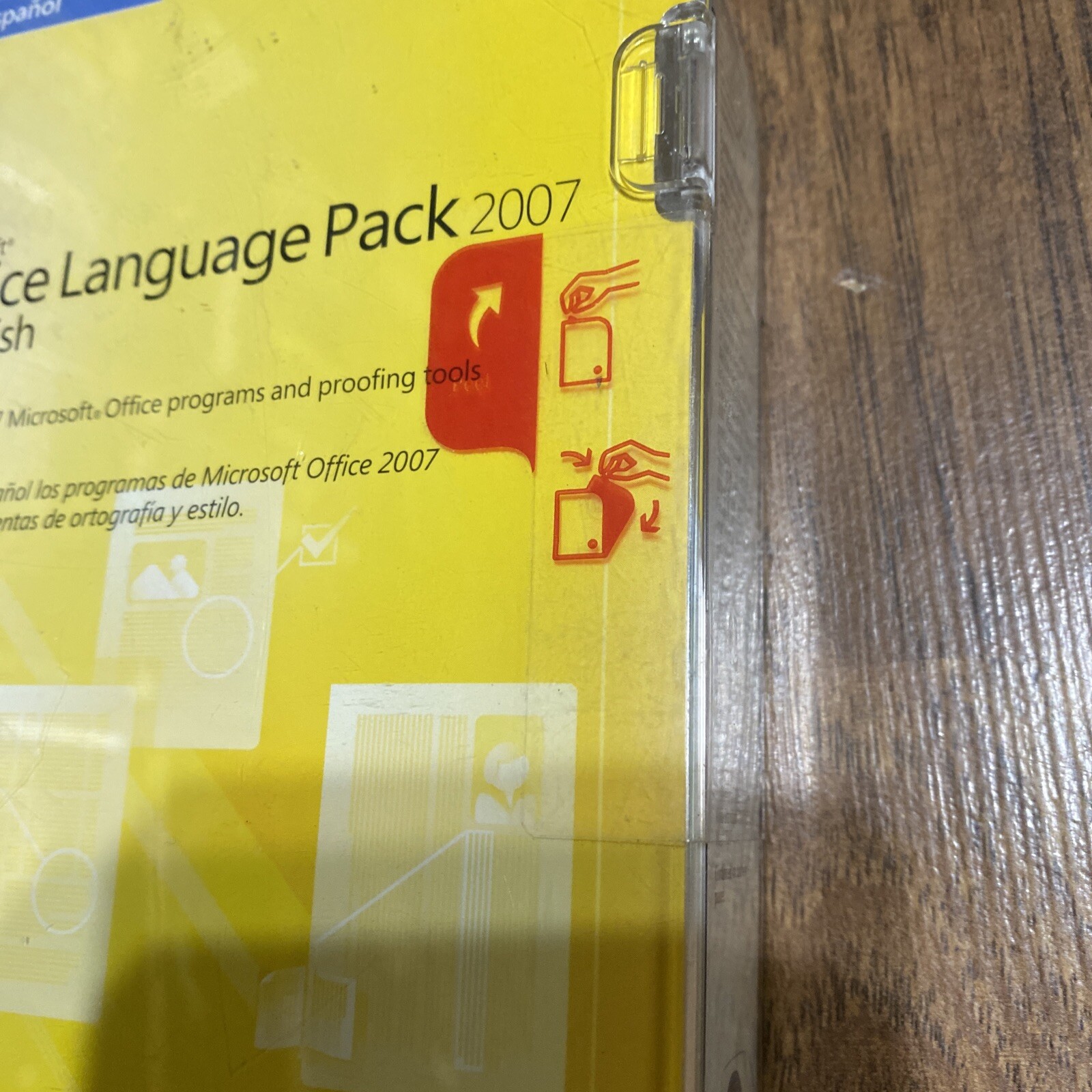 Microsoft Office Language Pack 2007 Spanish For Windows(UNOPENED FACTORY SEALED)