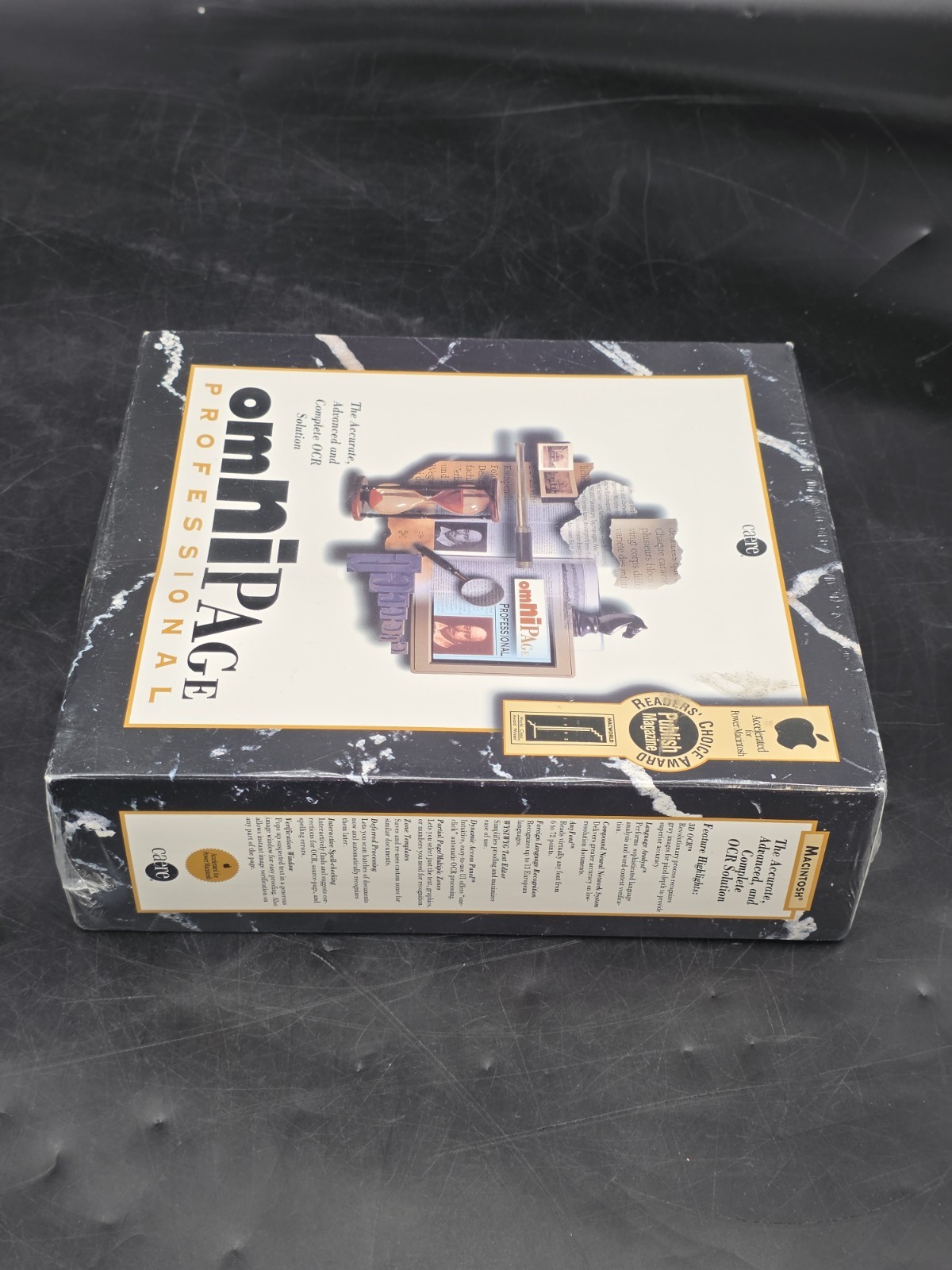 OmniPage Professional 5.0 for Mac – New Sealed 1994 OCR Software by Caere