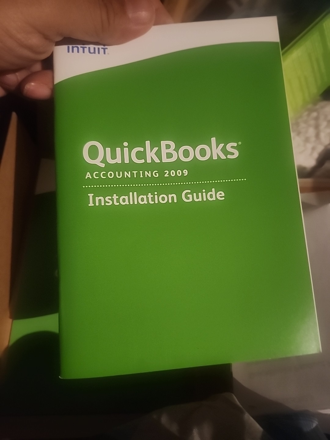 Intuit QuickBooks Accounting Pro 2009 for Win XP Vista