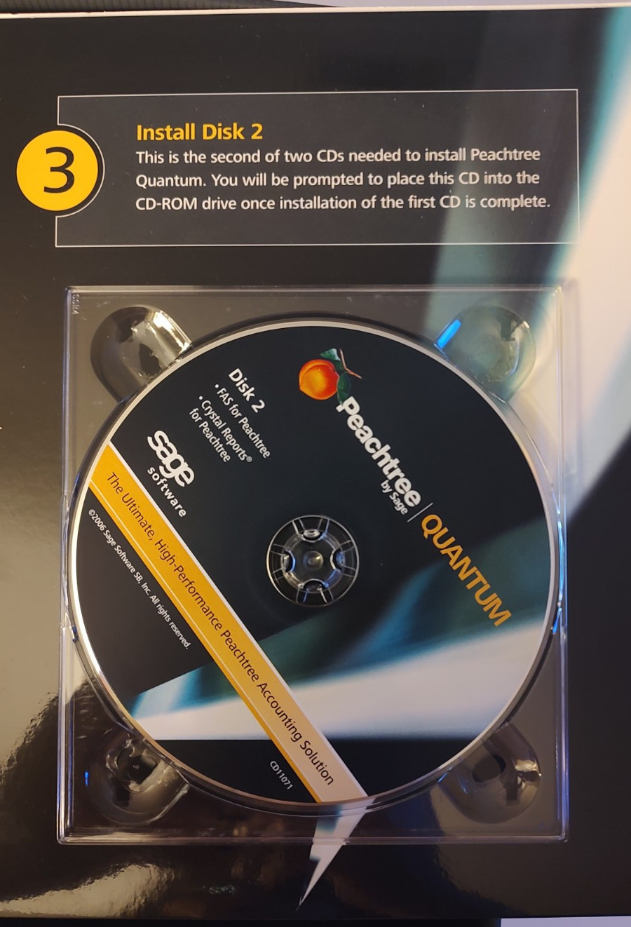 Peachtree by Sage Quantum Accounting Business Software Complete In Box 2007