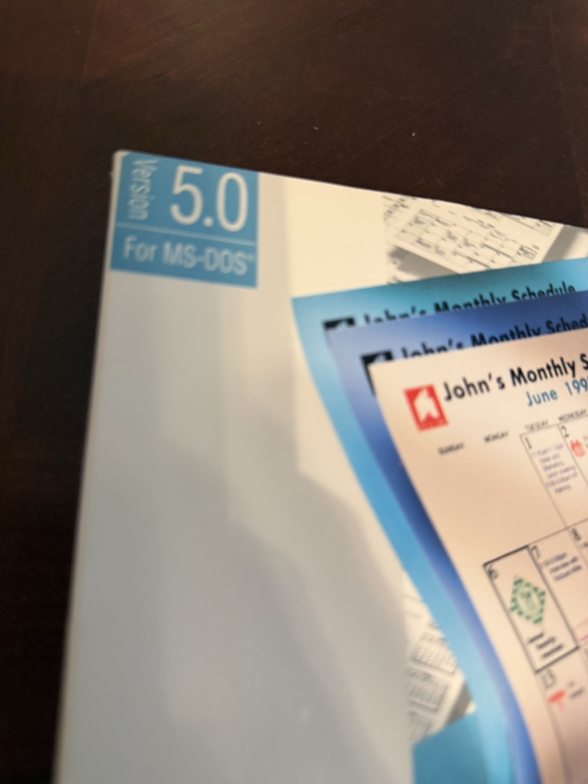Vintage Spinnaker Calendar Creator Plus Version 2 for Windows 95 & Windows 3.1