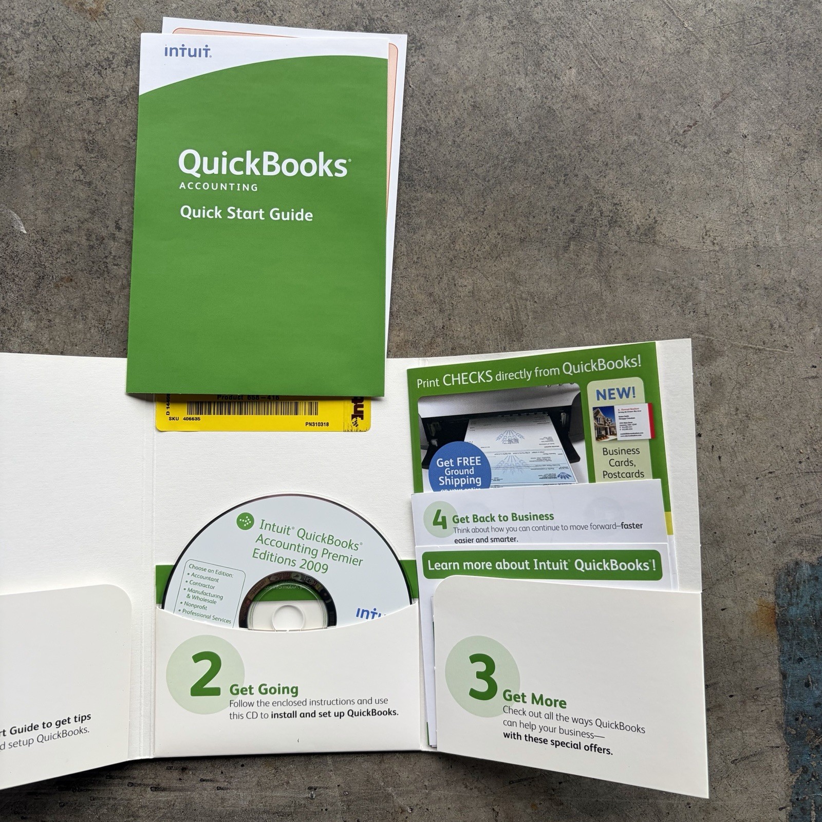 Intuit Quickbooks Premier Industry Edition Retail 2009