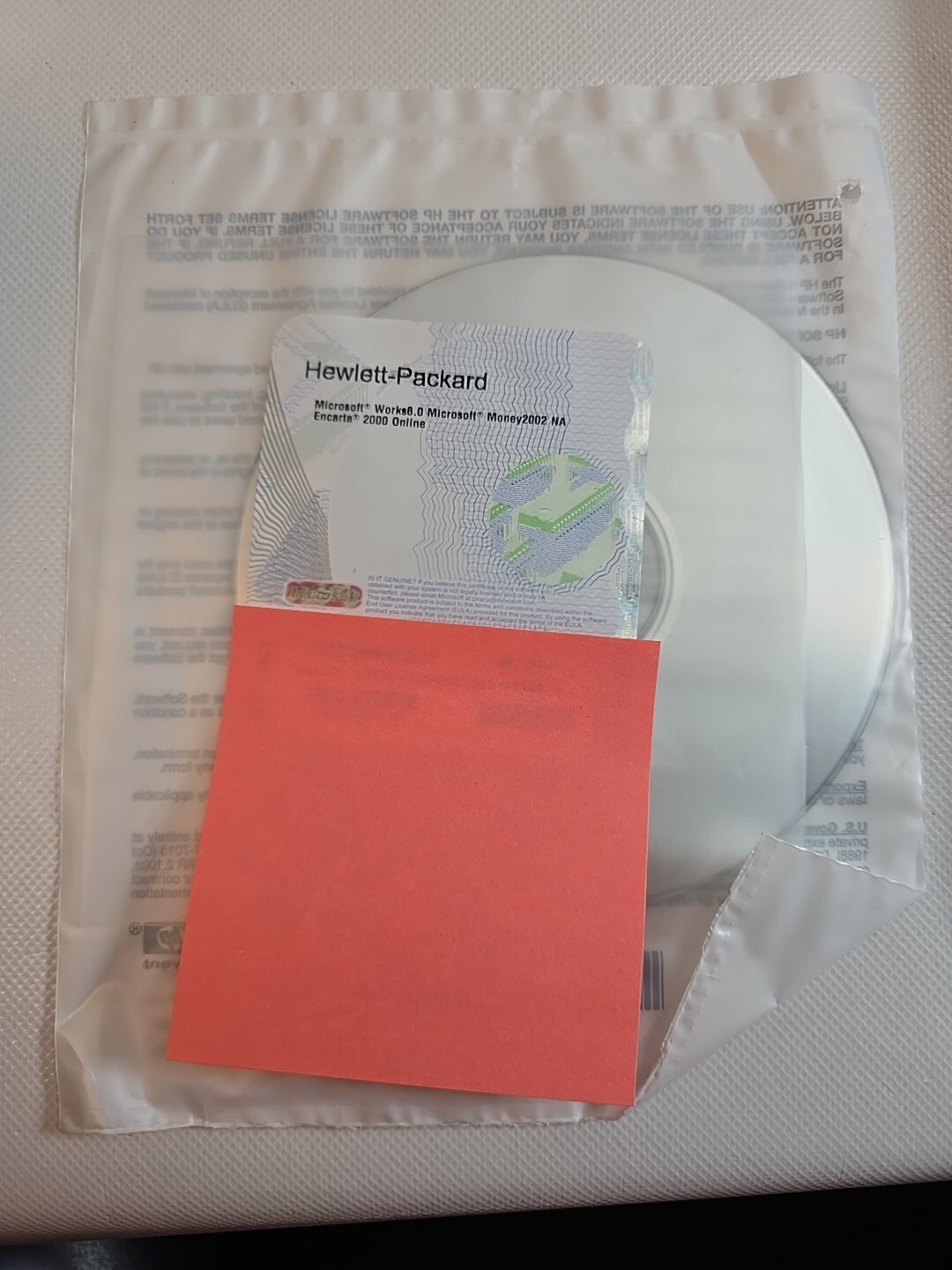 FACTORY SEALED Microsoft Works 6.0 New Old Stock HP Original