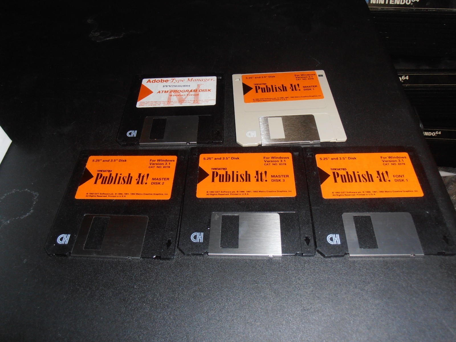 Timeworks Publish It! (PC, 1992) Complete