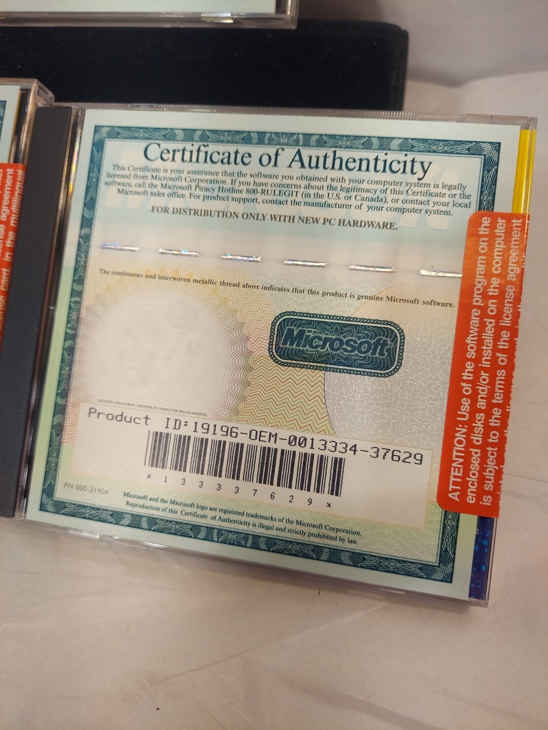 3 New Microsoft Office Professional & Bookshelf for Windows 95 Full Version