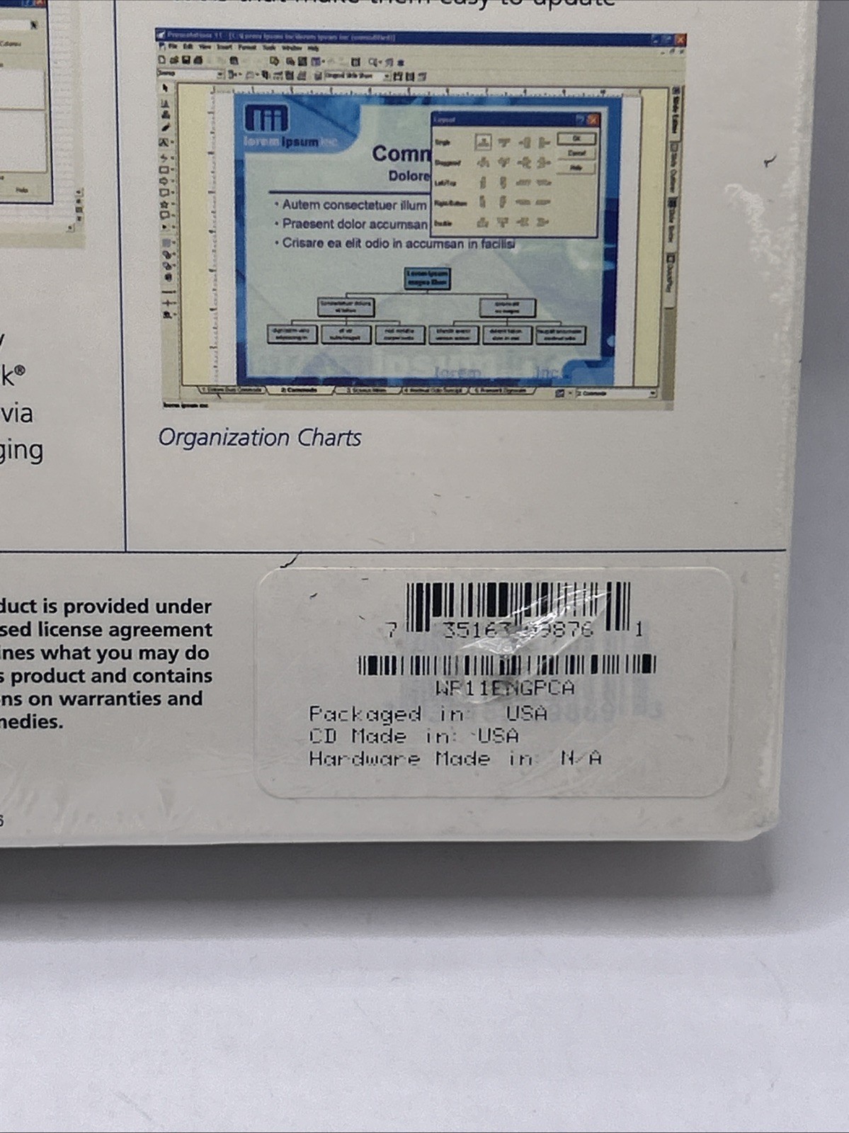 Corel WordPerfect Office 11 WordPerfect Education Edition -NEW SEALED