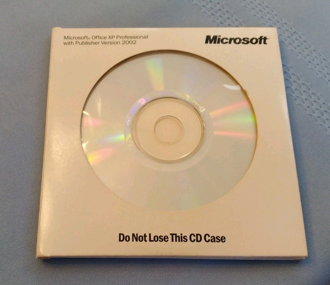 Microsoft Office XP Professional 2002 w/ Publisher Full Version w/ Product Key
