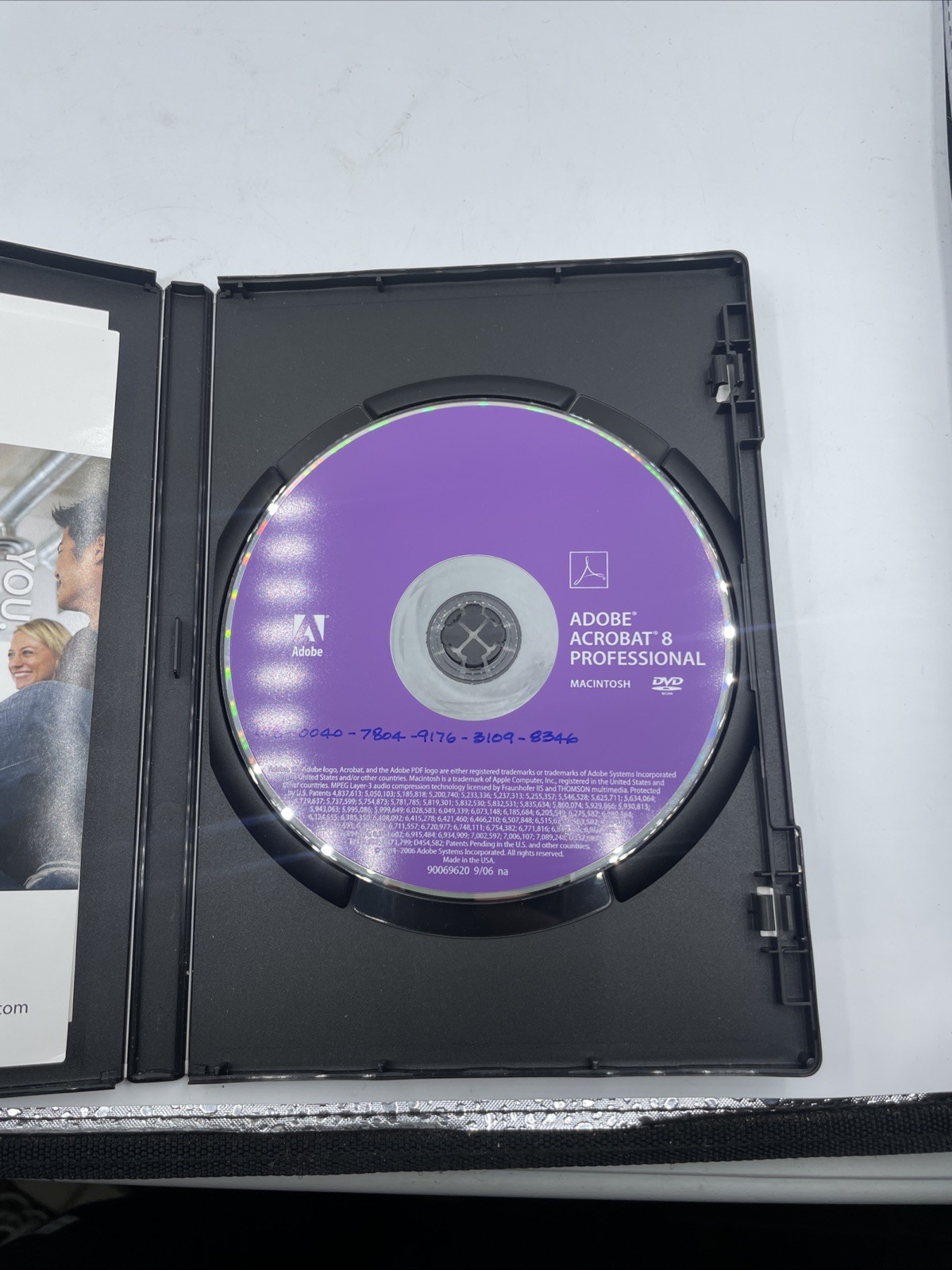 Adobe Acrobat 8 Professional installation CD with Key Code For Macintosh