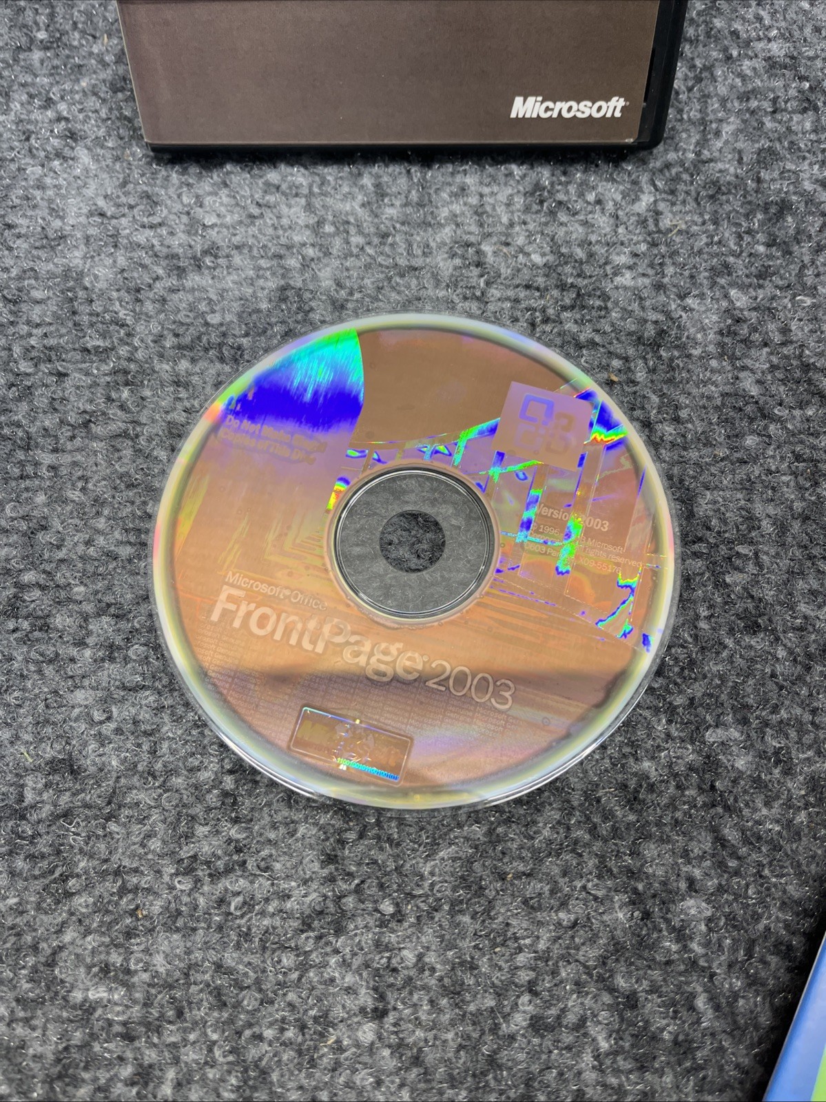 Vintage Software Microsoft Office FrontPage 2003 Upgrade With Key