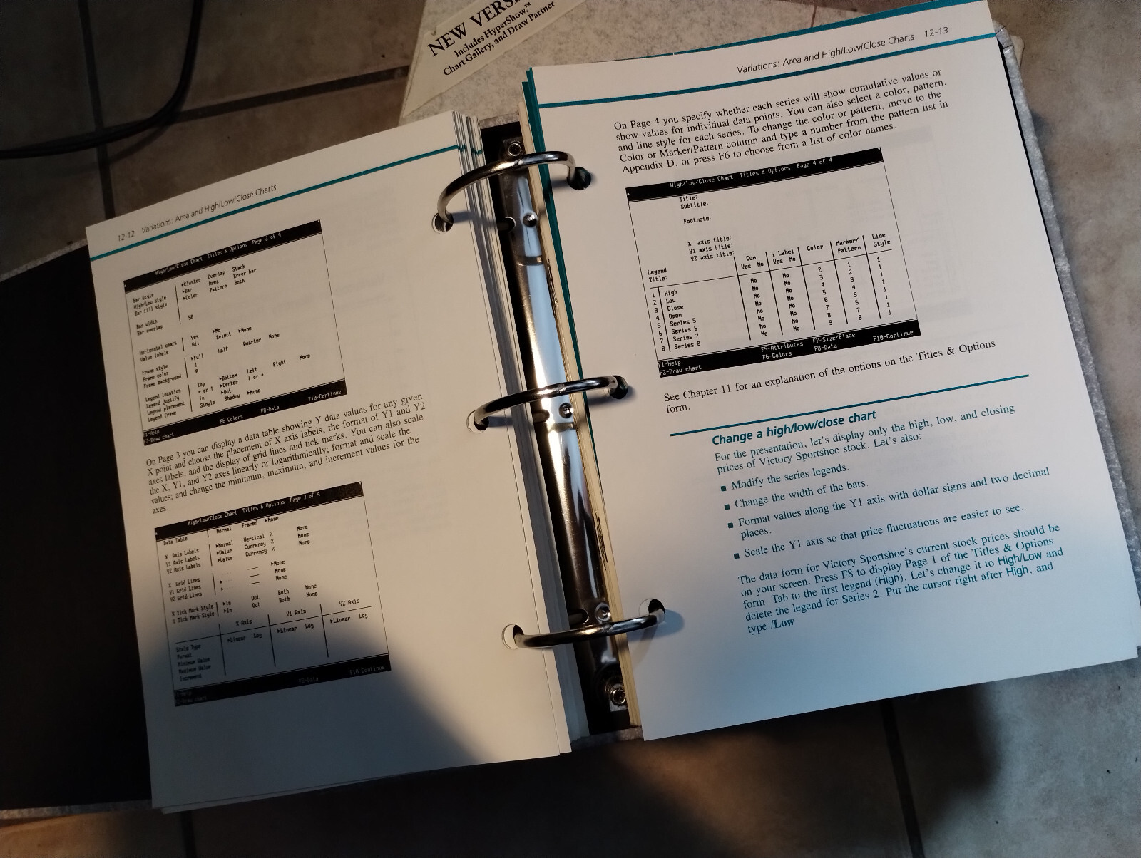 HARVARD GRAPHICS 2.3 – DOS – English Manual – English users guide