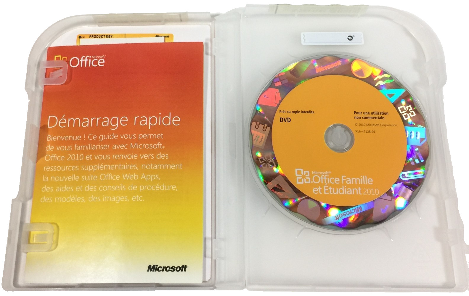 Microsoft Office Famille et Etudiant 2010 – French PC Software w/ Product Key