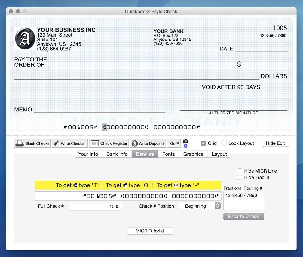 CheckBuilderPro – Windows & Mac Check Printing Software