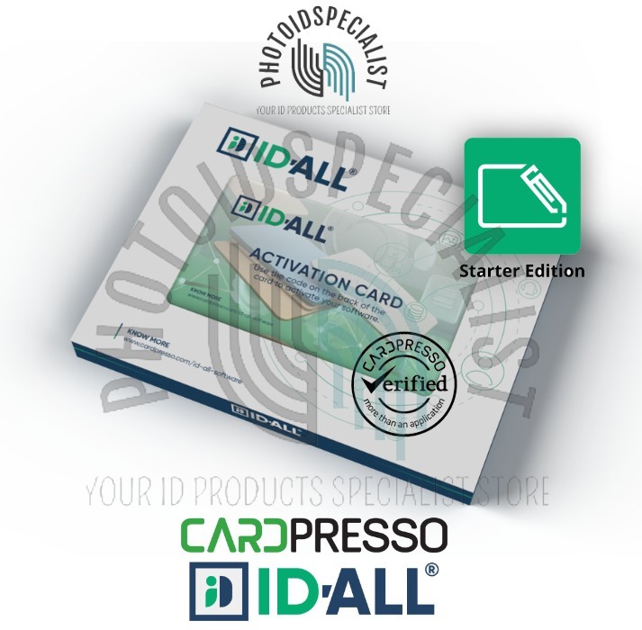 New CardPresso ID-ALL Starter Edition ID Card Design Software
