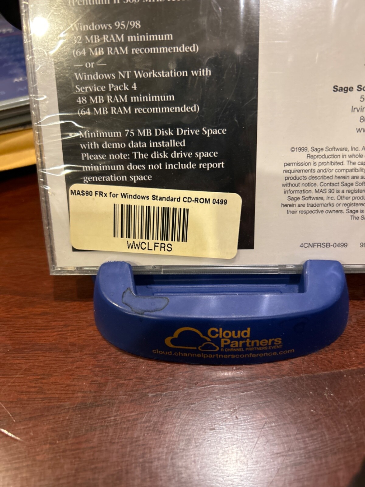 BRAND NEW SHRINK-WRAPPED FRx Standard Edition Reporting Software for SAGE MAS90