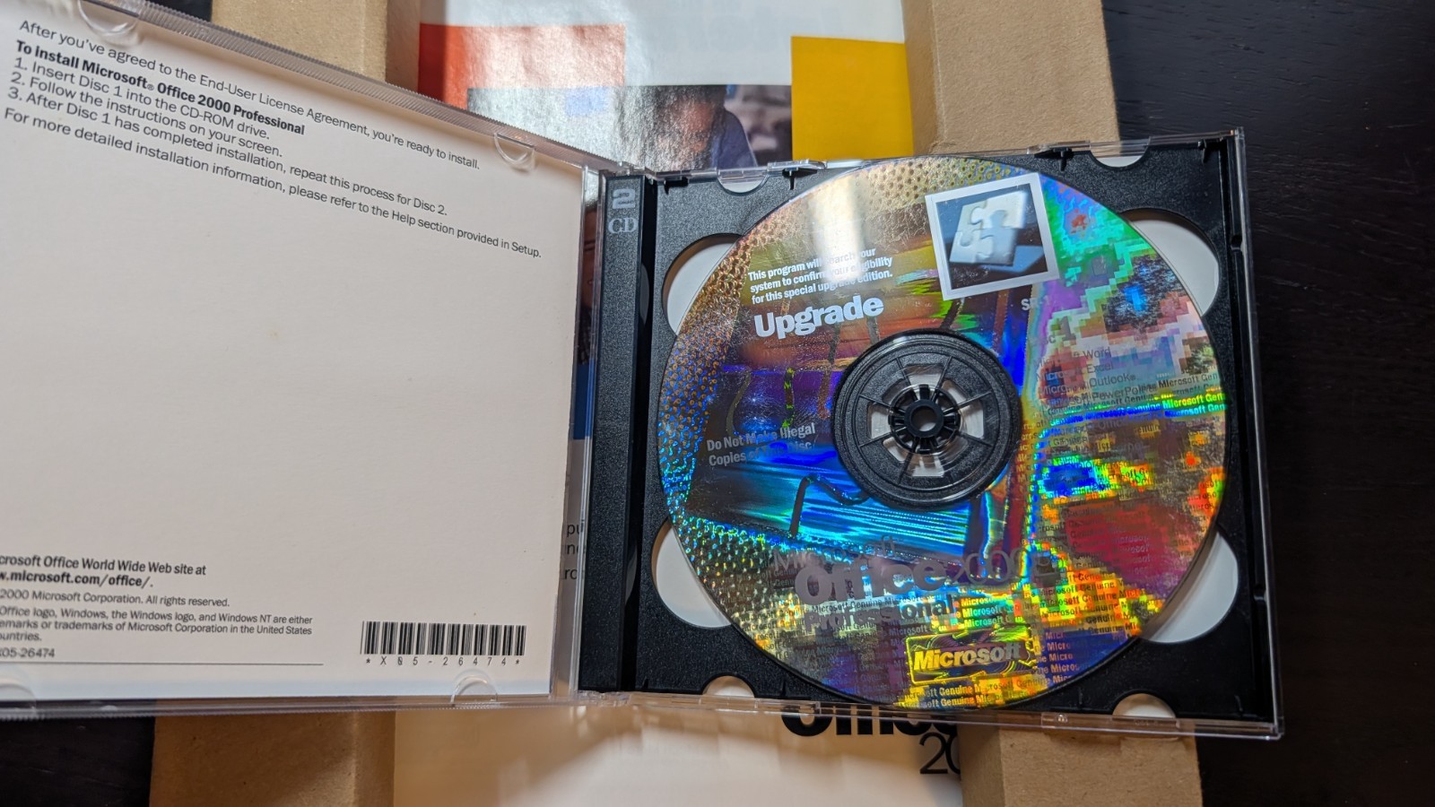 Microsoft Office 2000 Professional – Upgrade
