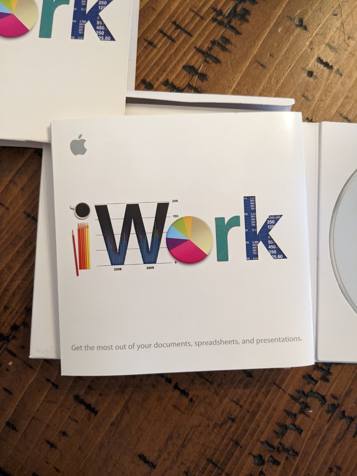Apple iWork ’09 V9.0.3 MB942Z/A Install DVD Full Retail Version for Mac