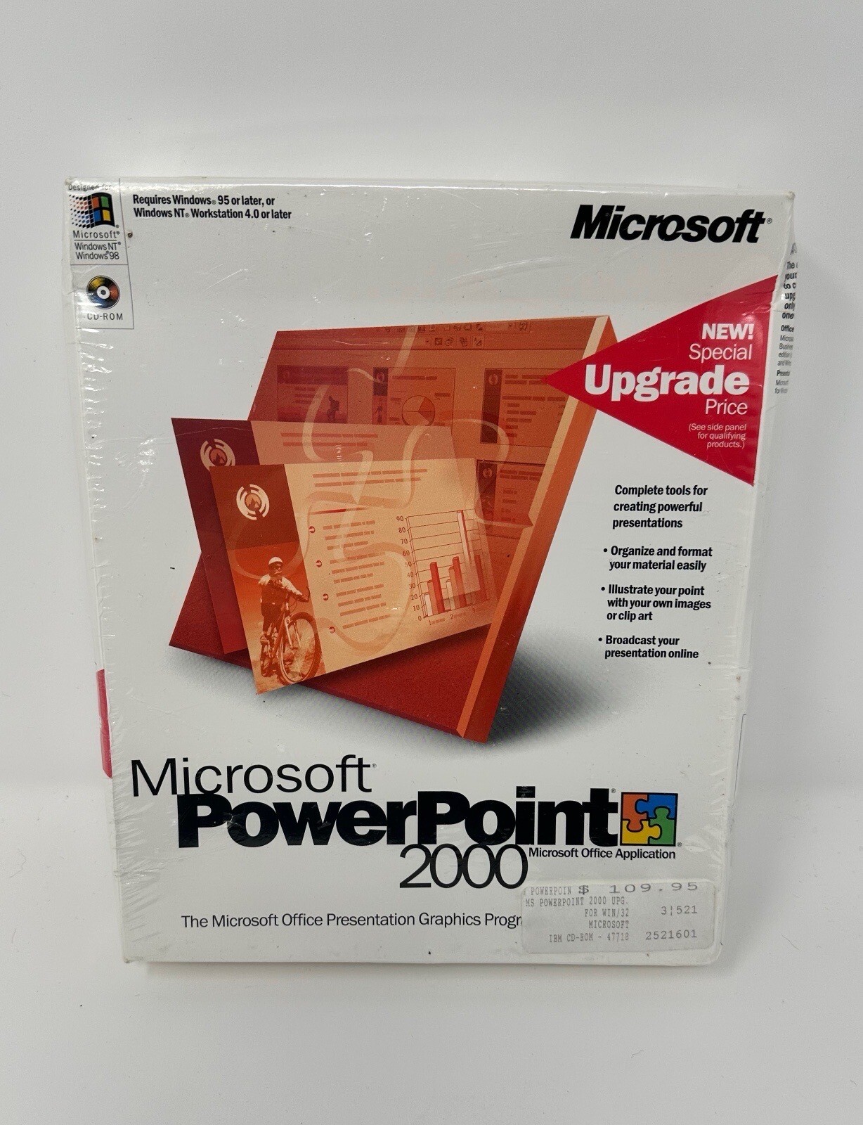 Brand New Sealed Microsoft Power Point 2000