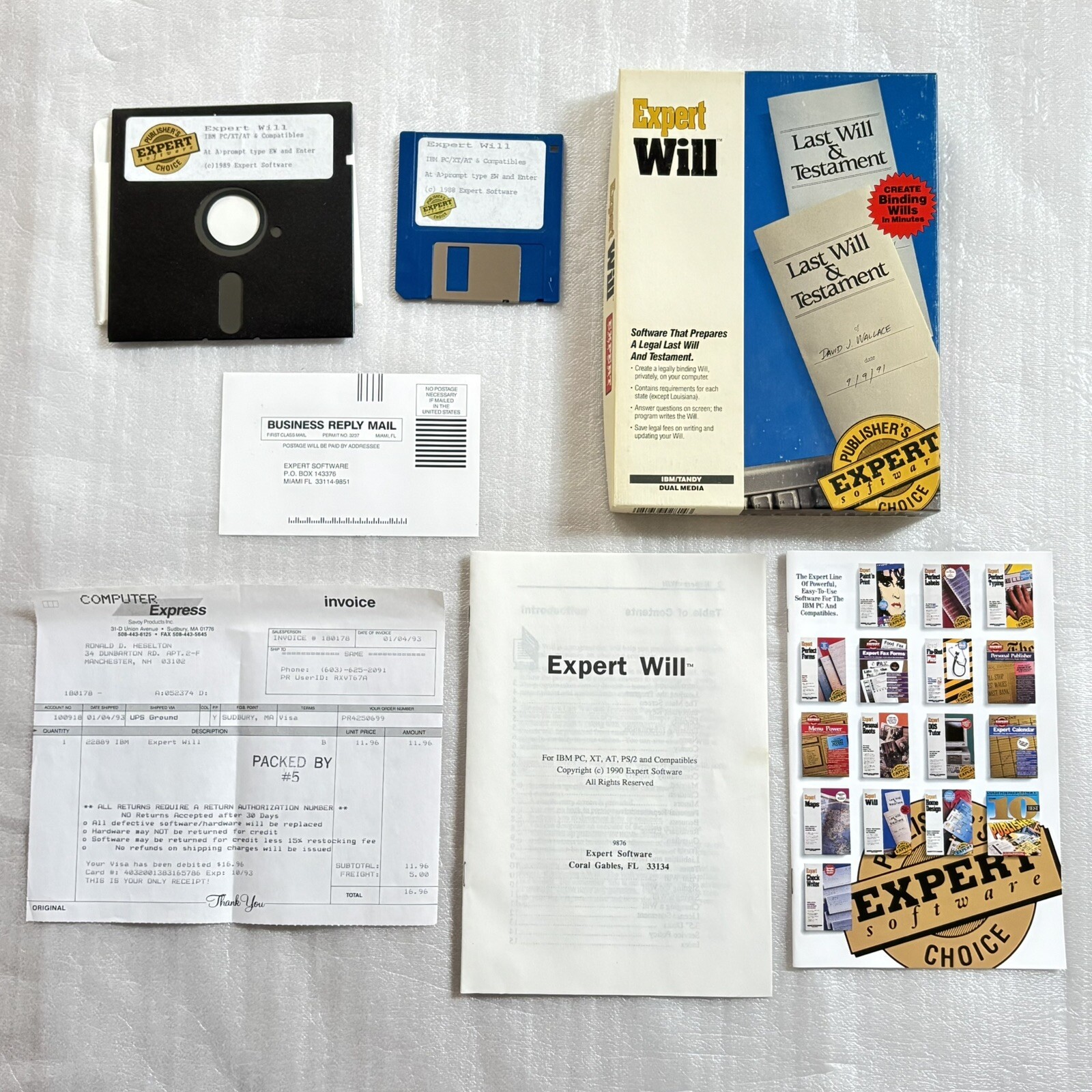 Expert Will Tandy / IBM Rare In Box