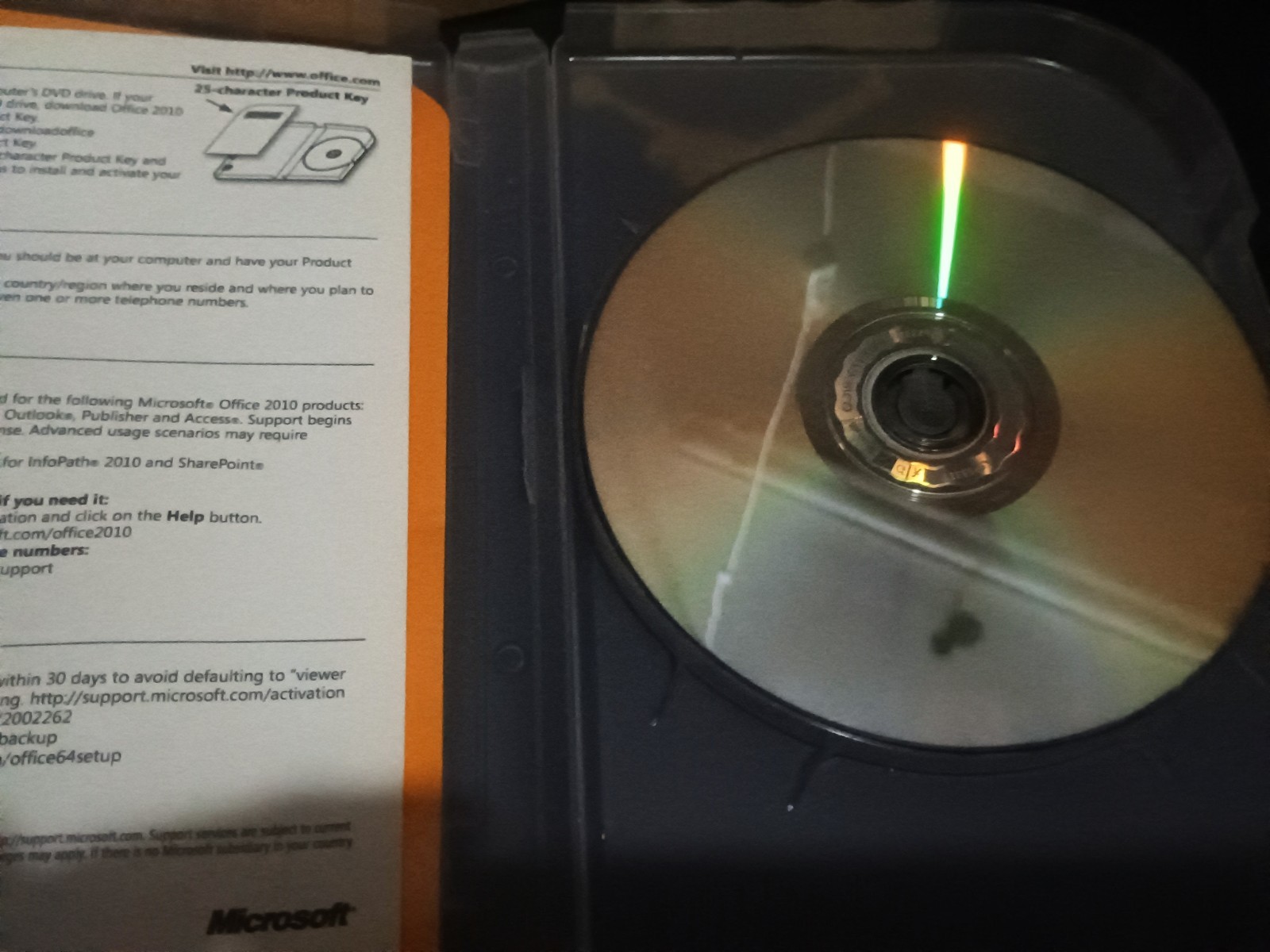 Microsoft Office Outlook 2010 (Academic Version) DVD w/ Product Key