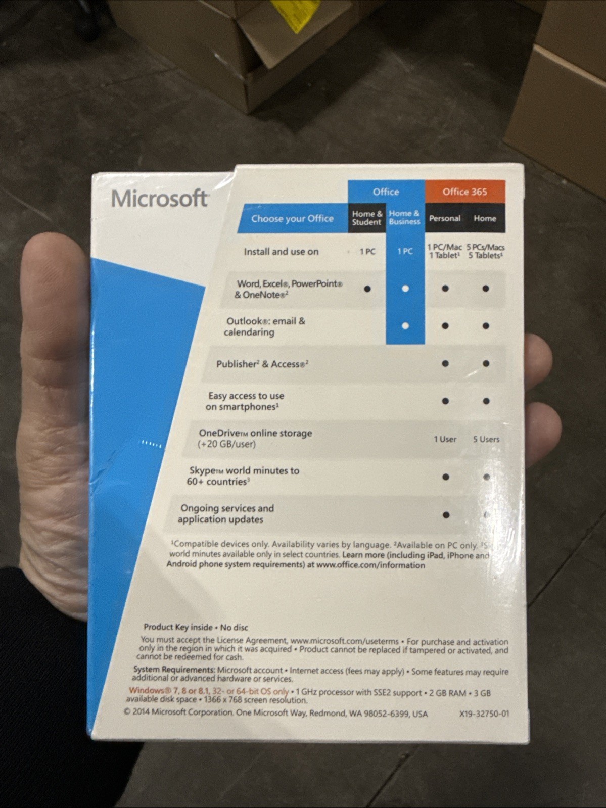 MS Office 2013 Home and Business Product Key Card Full Retail – BONUS MS MOUSE