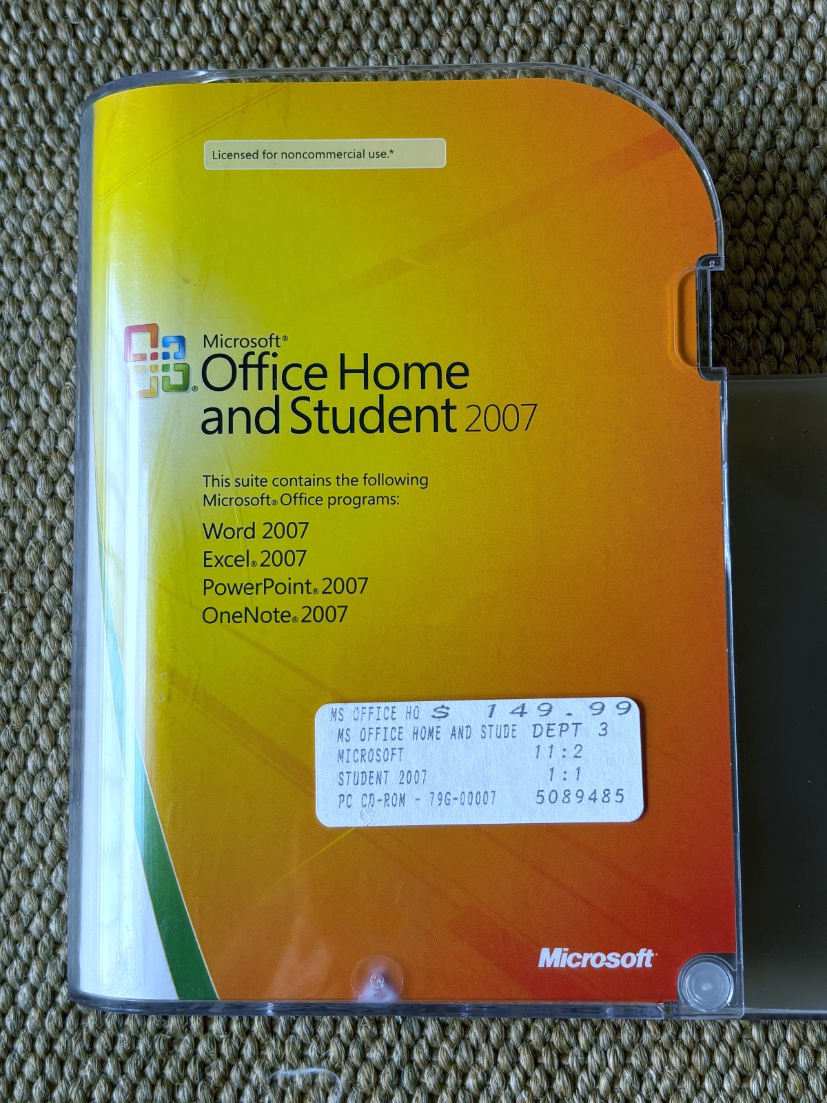 Microsoft Office Home and Student 2007
