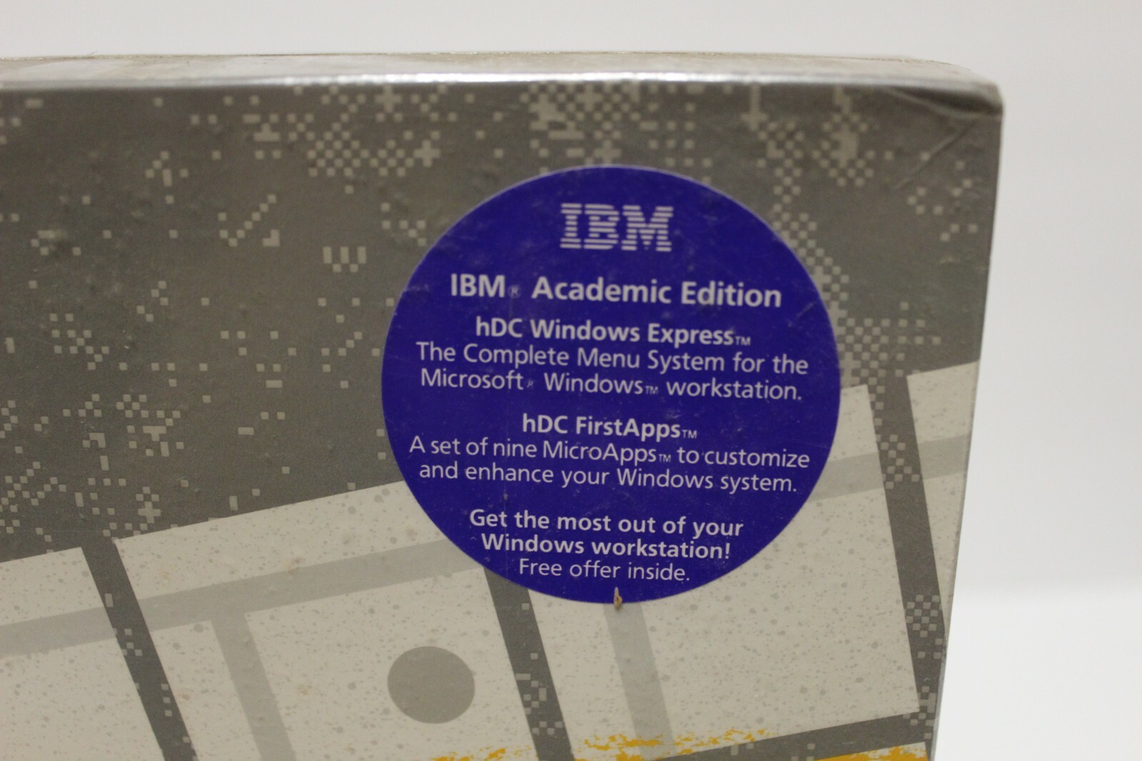 VINTAGE Windows utilities hDC IBM Academic edition 3.0 sealed V24