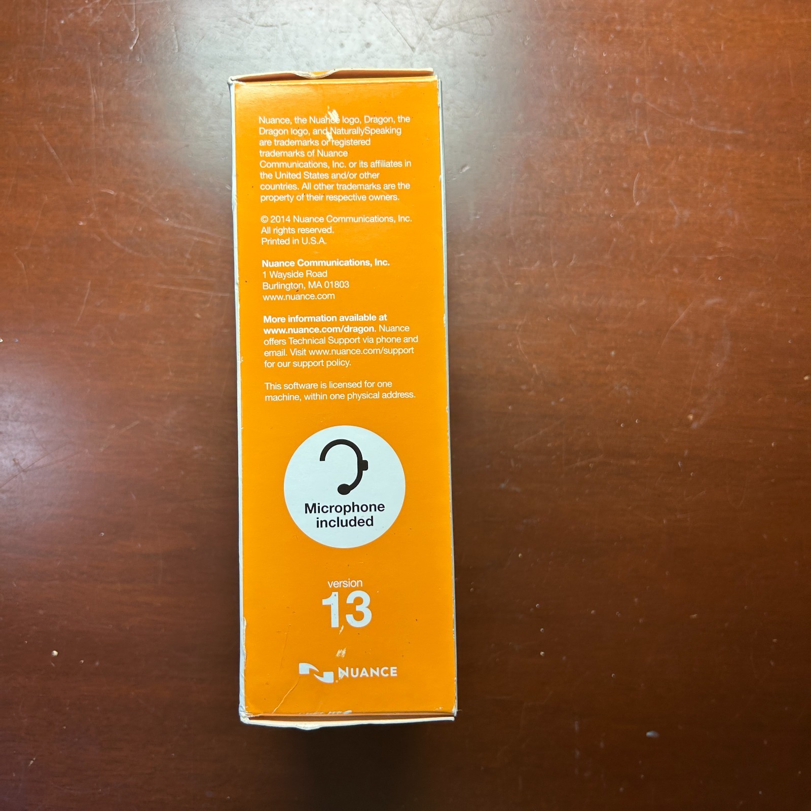 Nuance Dragon NaturallySpeaking 13 Basics Speech Recognition Software W/ Headset