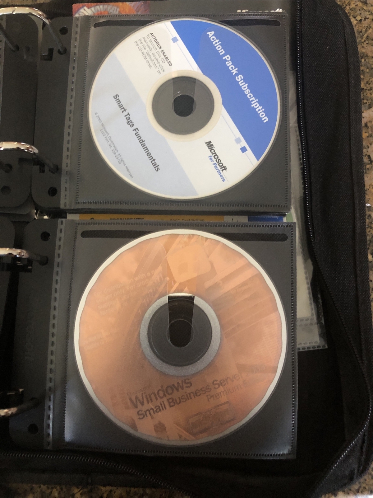 Microsoft Action Pack-Asst. Software 48 CDs- Many Keys Included