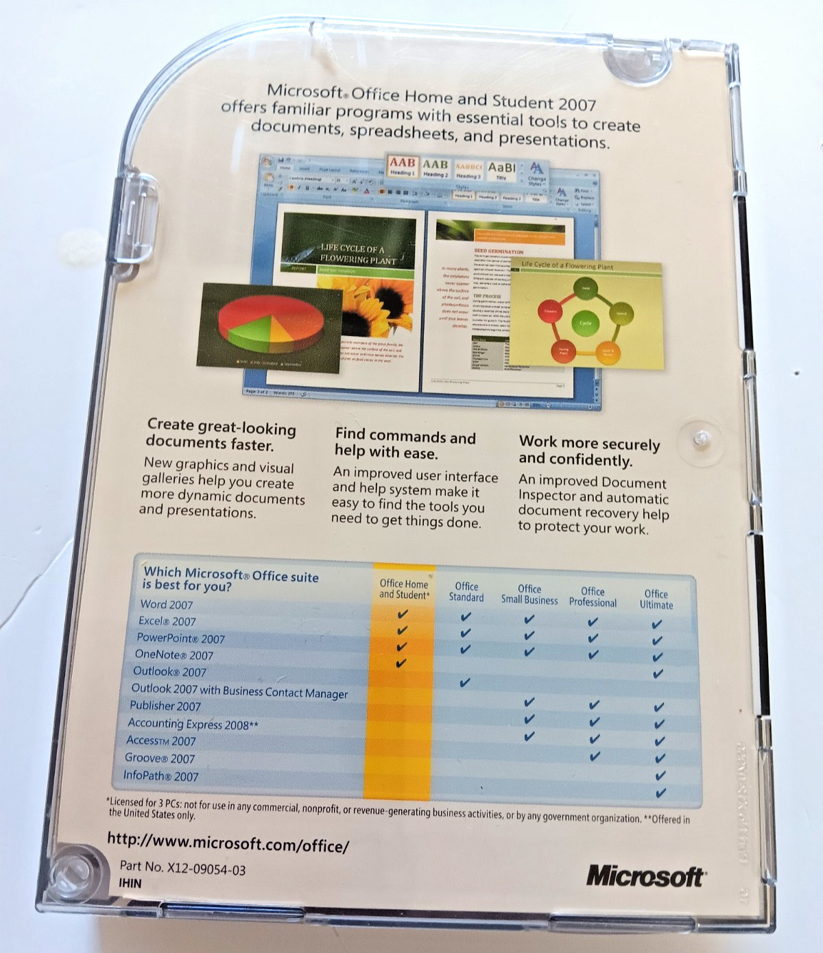 Microsoft Office Home and Student 2007