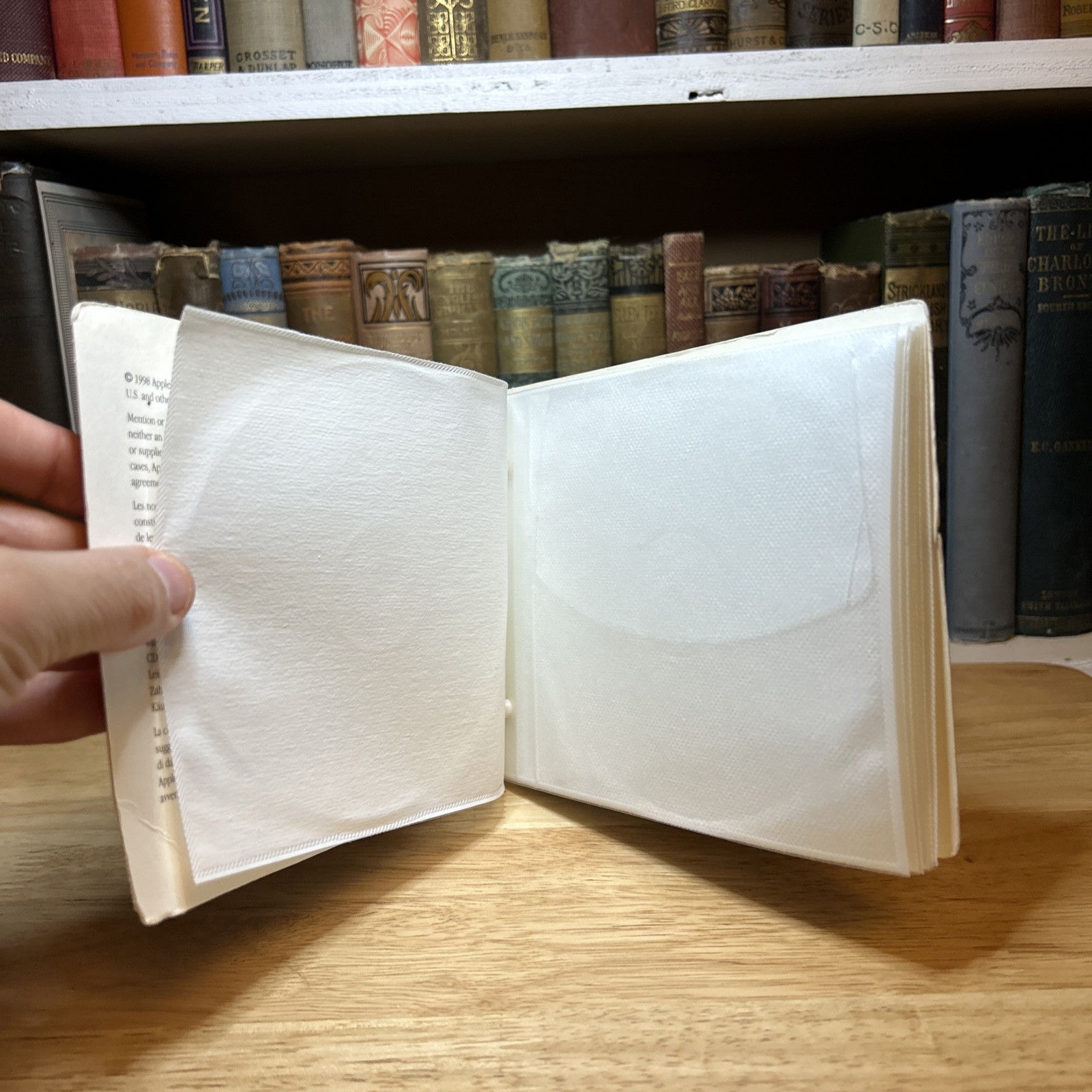 1998 Apple Software Book Empty