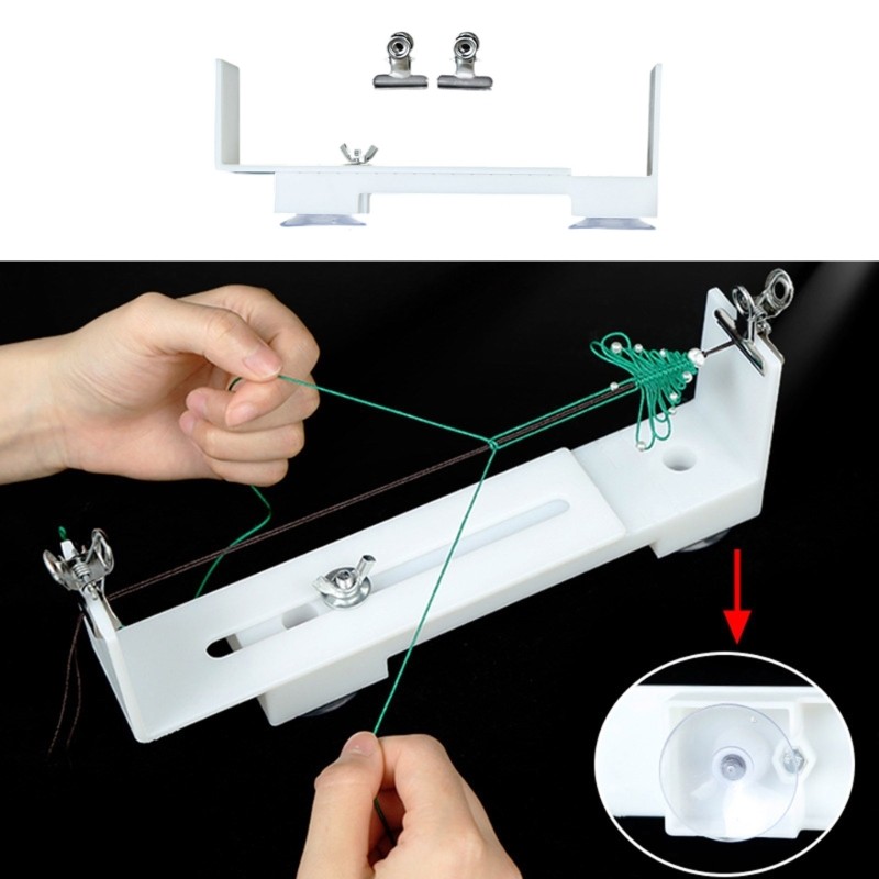 U Shape Bracelet Making Set Hand Knitting Bracelet Rack Plastic Texture
