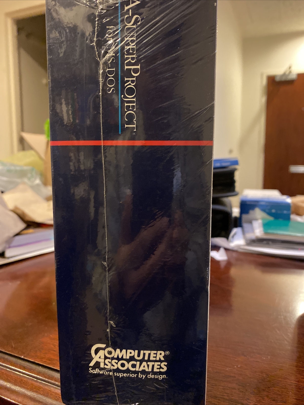 BRAND NEW CA-SuperProject For MS-DOS Still In Shrink Wrap. Absolutely RARE.