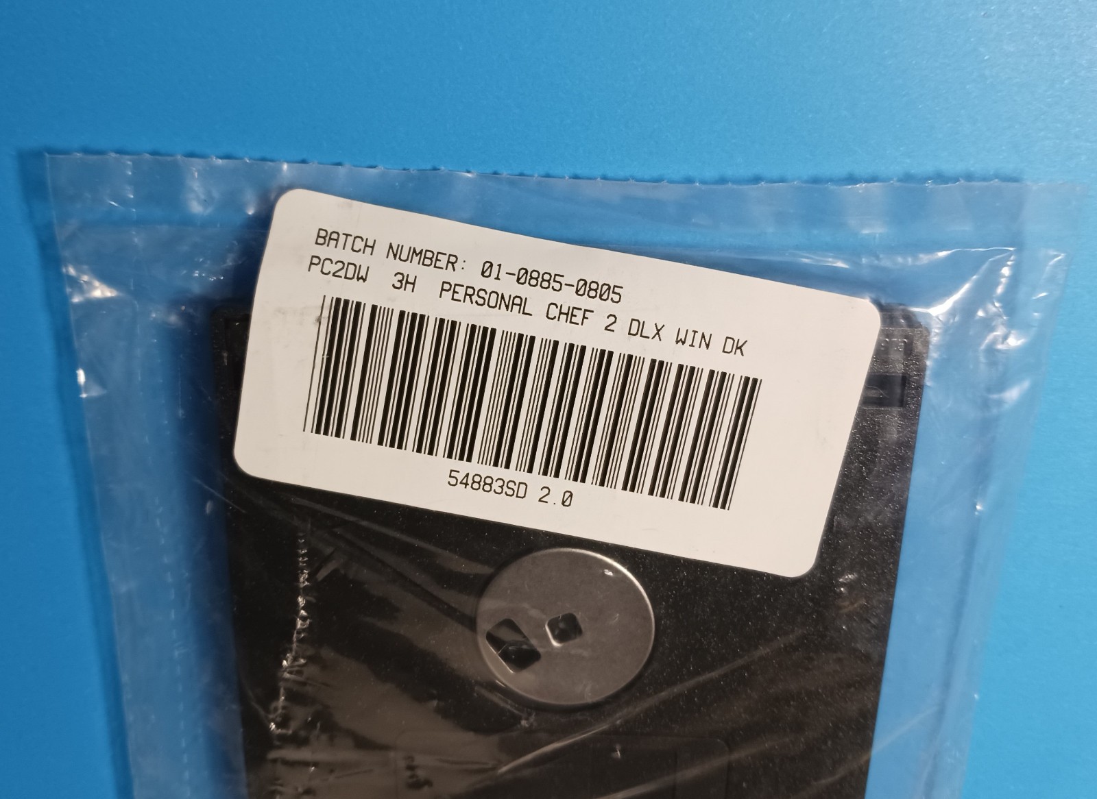 Parsons Technology 3.5″ Diskettes Personal Advocate Chef Deluxe NEW