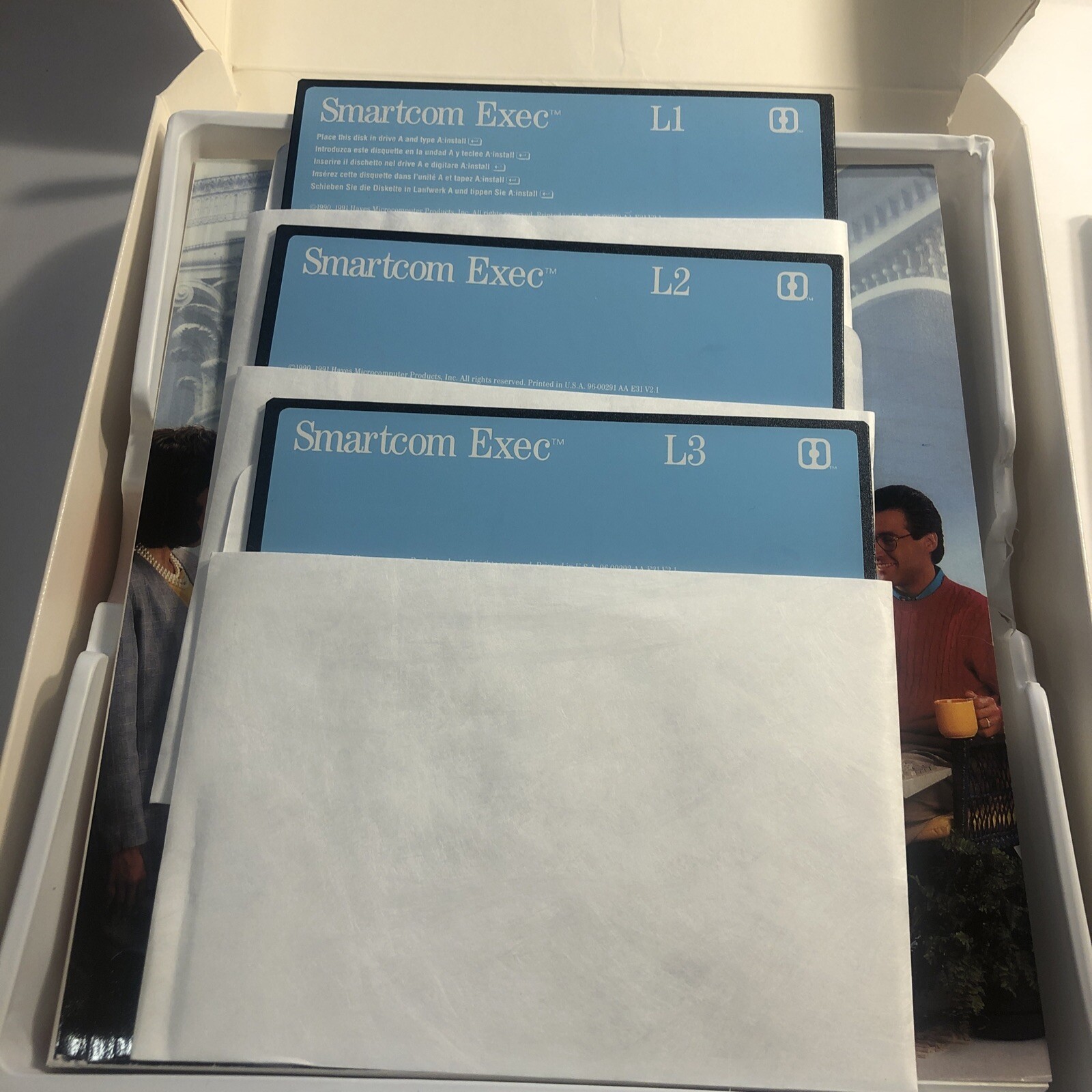 Very Rare – Hayes Smartcom Exec Multiple Language Communication Software 1991