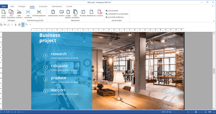 Ashampoo PDF Pro 3 – Read, edit and convert PDF to doc, JPG, Word, for PC [DISC]