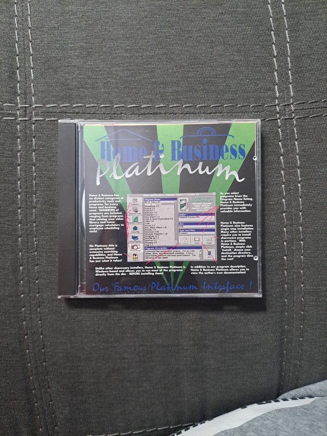 Home & Business Platinum Vol.1 Ver. 1.0 1994 LimeLight Media