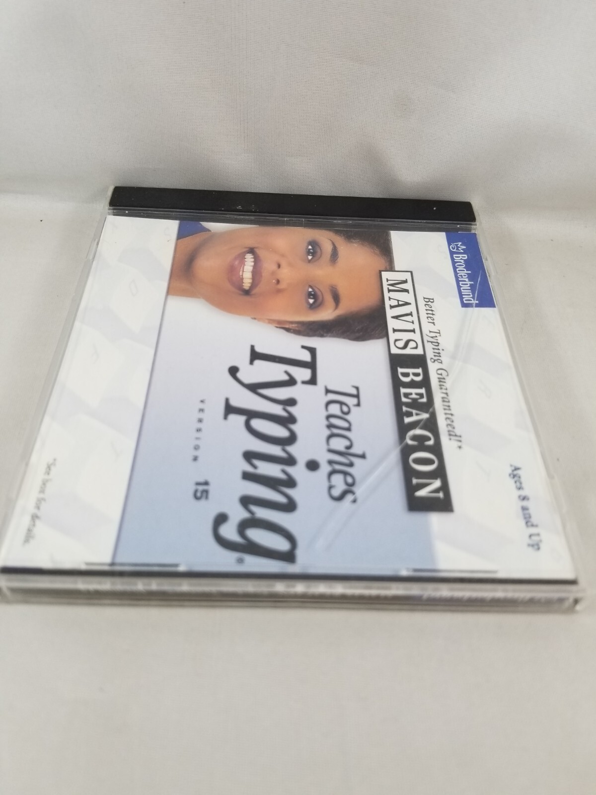 Mavis Beacon Teaches Typing Version 15 CD-ROM Windows ME XP Broderbund Software