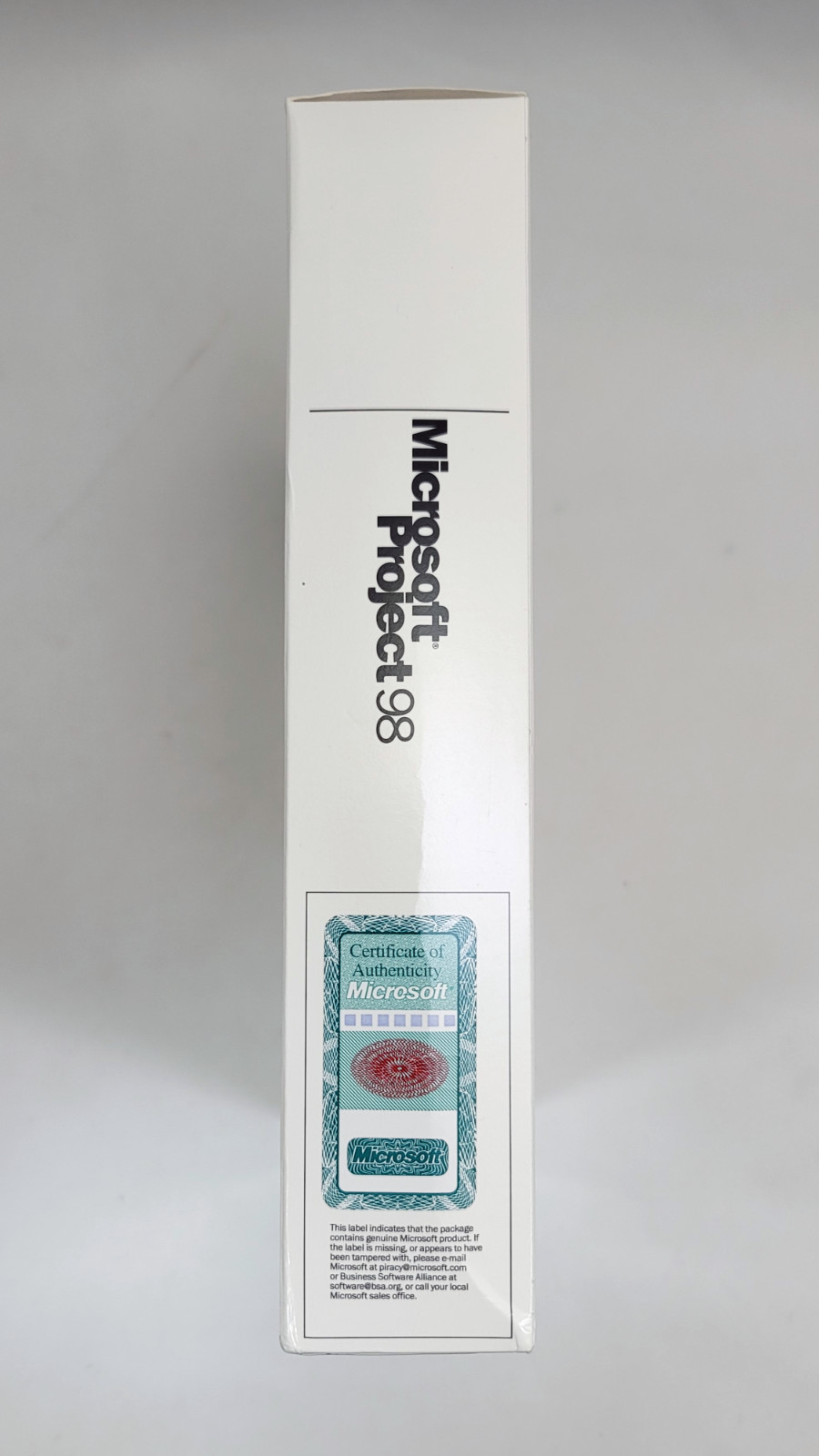 Microsoft Project 98 Software Full Version (Open Box New, without Shrink Wrap)