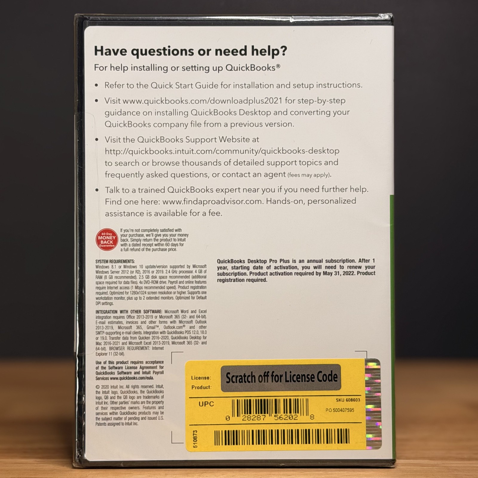 NEW Quickbooks Desktop Pro Plus 2021 Plus Small Business Accounting – READ DESC.