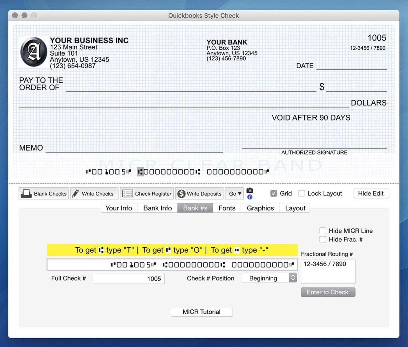 CheckBuilderPro – Windows & Mac Check Printing Software