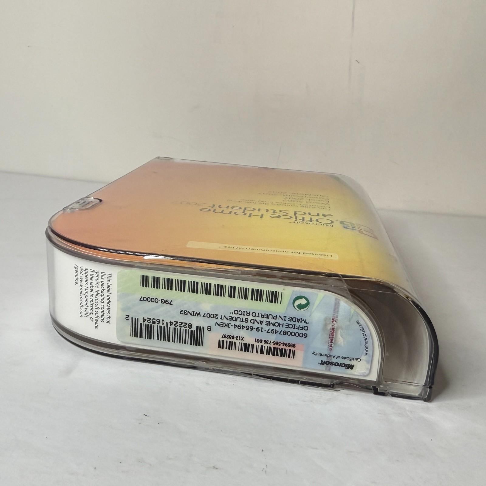Microsoft Office Home and Student 2007 Complete w/ Product Key OPEN BOX