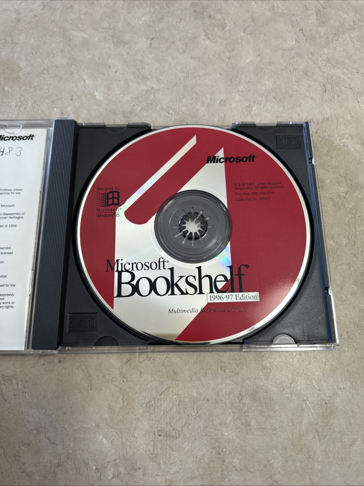 Microsoft Bookshelf 1996-97 Edition For Mac OS with Product Key
