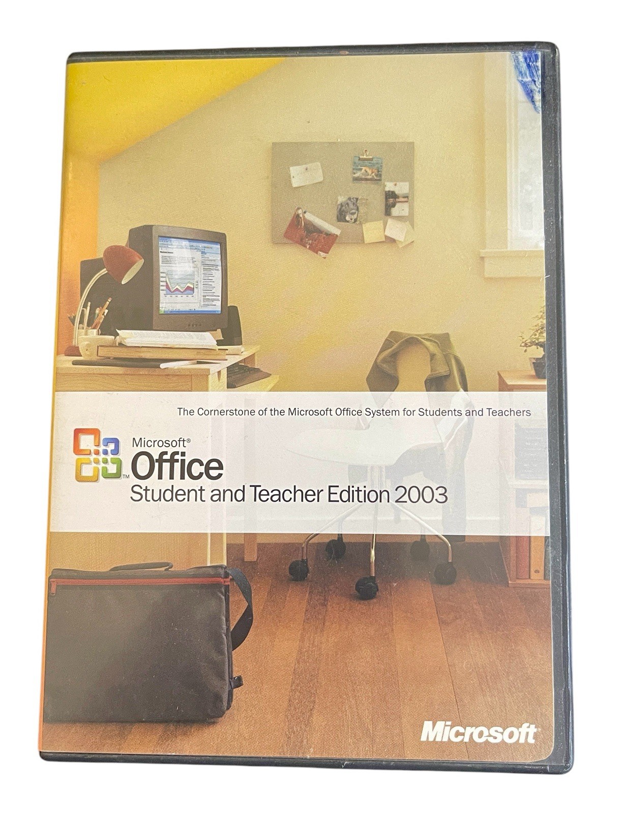 Microsoft Office Student and Teacher Edition 2003 w/ Product Key VGUC