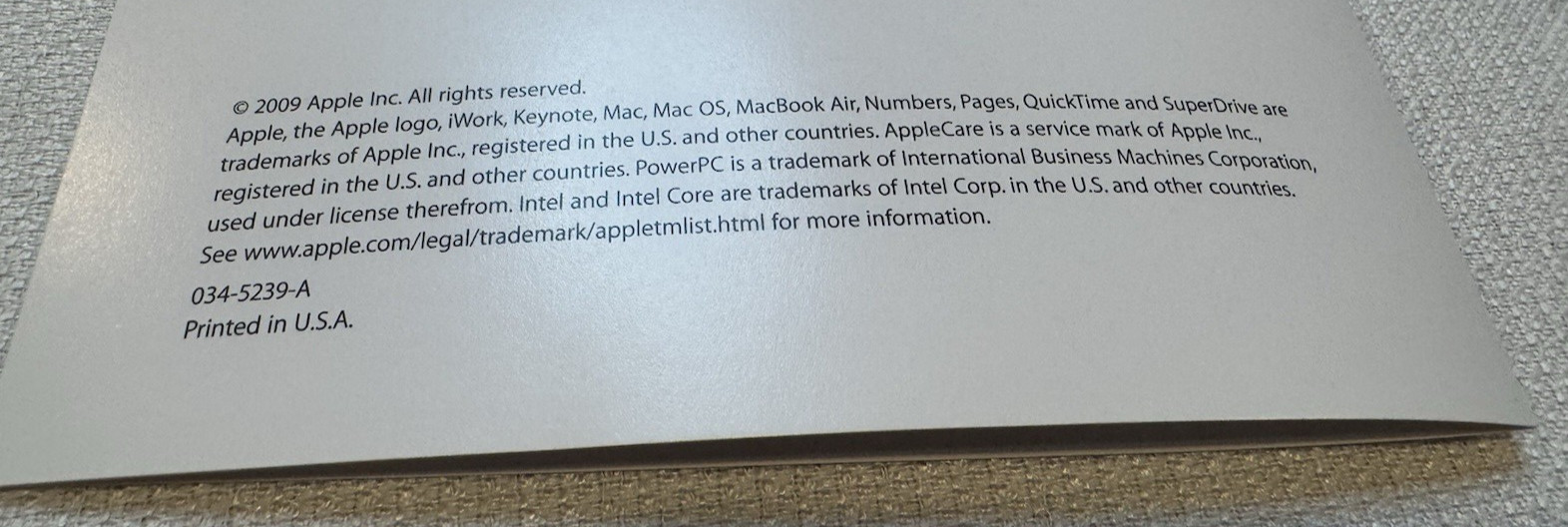 Apple 2009 iWork Retail V9.0.3 MB942Z/A Install DVD UNTESTED
