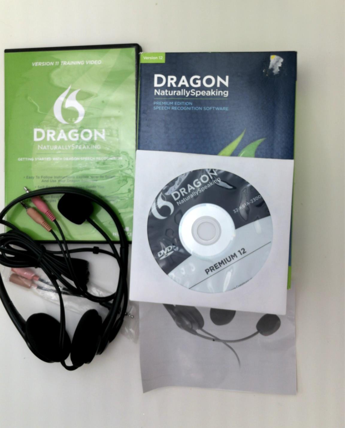 Dragon NaturallySpeaking Premium 12, English (Old Version)