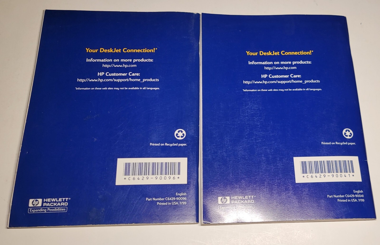 HP Deskjet Printer 970C Series Printer – User’s Guide ~ No CD Mac & Windows